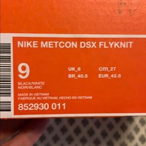 NIKE METCON DSX FLYKNIT